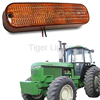LED Amber Warning Light for Cab #AR60250 (Fits John Deere Equipment w/Sound Guard Cab, Steiger 4WD Tractors, Case IH Tractor: 9110, 9130, 9150, 9170, 9180, 9210, 9230, 9270, 9330, 9350 & More!)