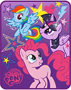 Franco My Little Pony 'Starry Sky' Silk Touch Throw 40" x 50" Blanket