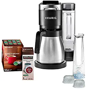 Keurig K-Duo Plus Coffee Maker, with Single Serve K-Cup Pod and 12 Cup Carafe Brewer, Black (12-Cup Thermal Carafe and 15 K-Cup Pods included)