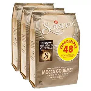 Senseo Coffee Pods - 48 Pods - Different Flavor - Imported From Netherlands (Mocca, 144)