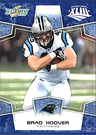 2008 Score Super Bowl XLIII Blue #43 Brad Hoover - Football Card