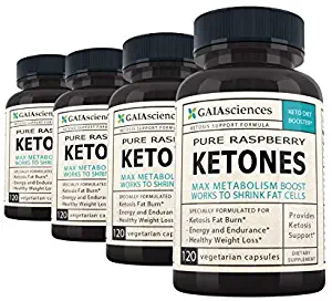 Ketosis Pills Fat Burn Booster: Ketones Supplements That Works Fast for Women and Men - Get Max Strength Metabolism Fat Burner and Fasting Cleanse Weight Loss Intermittent Fasting Support, Bulk 4 PK