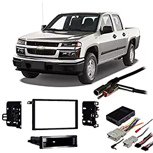 Fits Chevy Colorado 2004-2012 Double DIN Harness Radio Install Dash Kit