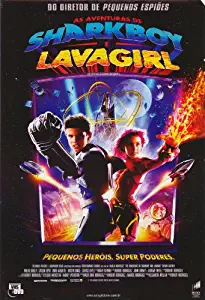 The Adventures of Shark Boy & Lava Girl in 3-D Movie Poster (27 x 40 Inches - 69cm x 102cm) (2005) Brazilian -(David Arquette)(Cayden Boyd)(Kristin Davis)(Taylor Lautner)(Taylor Dooley)(George Lopez)