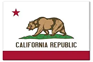 California State Flag Refrigerator Magnet