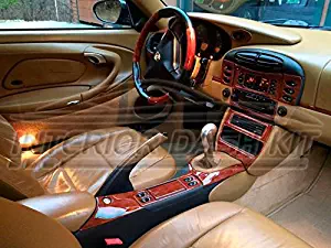 Porsche 911 996 Turbo Interior BURL Wood Dash Trim KIT Set 1999 2000 2001