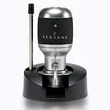 Aervana Original: Electric Wine Aerator and Pourer / Dispenser - Air Decanter - Personal Wine Tap for Red and White Wine 750 ml and 1.5 l (With Stand)