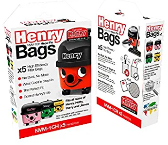 Henry NVM-1CH/907076 HepaFlo Vacuum Bags, Other, White