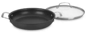 Premium Professional Quality Cuisinart 625-30D Chef's Classic Nonstick Hard-Anodized 12-Inch Everyday Pan with Medium Dome Cover