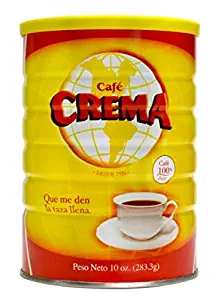 Cafe Crema ground coffee from Puerto Rico, 10 ounce can