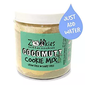 Zookies Cookies All-Natural DIY Bake at Home Dog Treat Mix 100% Organic Pet Biscuits - Makes Up to 3 Dozen Snacks (5oz) As Seen on Shark Tank