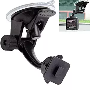 ChargerCity DashCam Stick-On Articulate Strong Suction Suction Mount for Transcend DrivePro 100 200 220 520 HD Dash Cam Ivation G18 G19 GW18 S18