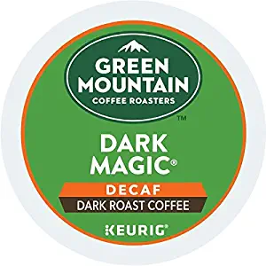 Green Mountain Coffee Roasters Dark Magic Decaf, Single Serve Coffee K-Cup Pod, Dark Roast, 72