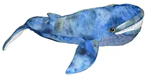 Adore 17" Saleen The Blue Whale Plush Stuffed Animal Toy