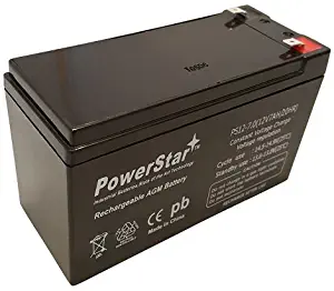 12V 7Ah Battery Replacement for APC Back-UPS ES 650 UPS