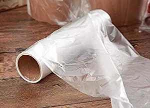 200 Pack Plastic Produce Bag 1 Roll Kitchen Fresh Keeping Heat Sealer Food Saver Bag Vacuum Food Fruit Storage Bag