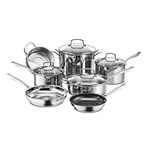 Cuisinart 89-11 11-Piece Professional Stainless Cookware Set