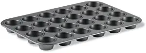 Calphalon (BW5024) Classic Bakeware 24-Cup Nonstick Mini Muffin Pan