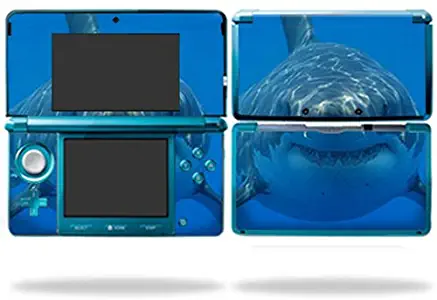MightySkins Skin Compatible with Nintendo 3DS wrap Sticker Skins Shark