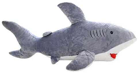 Plush Toy Cute 45cm Soft basking Shark Plush Fish sea Animal Kawaii Doll Cartoon Toy Plush Toy Child Gift Child