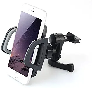 Air Vent Car Mount, Universal Cell Phone Holder for Car Vent Compatible with iPhone X 8 8 Plus 7 7 Plus SE 6s 6 Plus 6 5s 5 4s 4 Samsung Galaxy S6 S5 S4 LG Nexus Sony Nokia and More