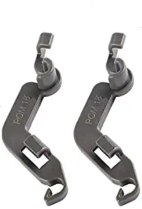 Dishwasher Tine Pivot Clip 2 Pack Compatible for Whirlpool Kenmore Kitchenaid Dishwasher Replacement Parts W10082853 & WPW10082853VP & PS11748190