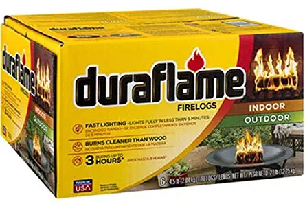 DURAFLAME 2627 023101 Duraflame Fire Log (6 Pack), 5 lb