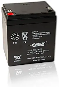 Casil Genuine CA1240 12V 4Ah SLA Alarm Battery