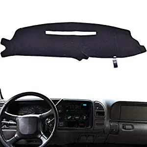 XUKEY Dashboard Cover for Chevrolet Silverado C1500 C2500 C3500 K1500 K2500 K3500 1997 1998 Dash Cover Mat