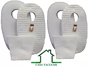 Casa Vacuums Shark Rocket Deluxe Pro & TruePet 2 Foam Felt Filter Kits, Fits HV319Q, HV320, HV320W, HV321, HV322, UV330. Compare to Part #1080FTV320 & 1084FTV320