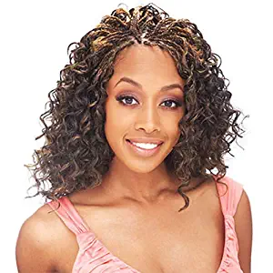 FreeTress Synthetic Hair Braids Presto Curl (6-PACK, 1B)