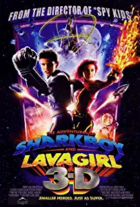 The Adventures of Shark Boy & Lava Girl in 3-D Movie Poster (27 x 40 Inches - 69cm x 102cm) (2005) -(David Arquette)(Cayden Boyd)(Kristin Davis)(Taylor Lautner)(Taylor Dooley)(George Lopez)