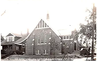 Trinity English Lutheran Church West Bend, Wisconsin postcard