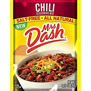 Mrs. Dash Chili Seasoning Mix, 1.25 oz - 6 packages
