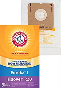 Arm & Hammer (ARMCW) A&H Eureka Style L/Hoover R30 Standard 9 Pk Bag