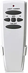 Ceiling Fan Reverse Remote Control Completely Replace Hampton Bay UC7078T CHQ7078T FAN-HD,Wall Mount Included,16 Matching Modes,Strong Signal (UC7078T)