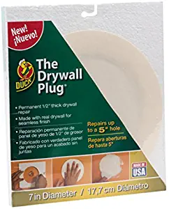 Duck Brand The Drywall Plug, White, 7 Inches (285091)