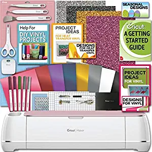 Cricut Maker Machine Bundle 1 Beginner Cricut Guide Smooth Heat Transfer Permanent Vinyl Tools Designs