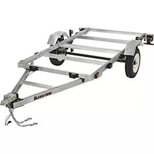 Ultra-Tow 4ft. x 8ft. Folding Aluminum Utility Trailer Kit - 1170-Lb. Load Capacity