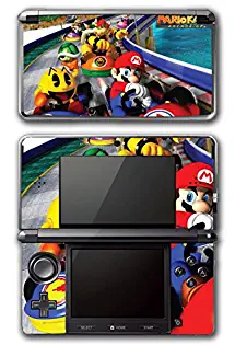 Super Mario Kart DS 7 8 DS Double Dash Arcade GP Video Game Vinyl Decal Skin Sticker Cover for Original Nintendo 3DS System