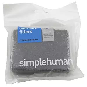 simplehuman Odorsorb Filter Refills, 2-Pack