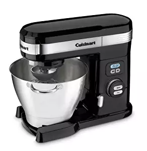 Cuisinart SM-55BK 5-1/2-Quart 12-Speed Stand Mixer, Black