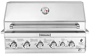 KitchenAid 740-0781 Built Propane Gas Grill, Stainless Steel