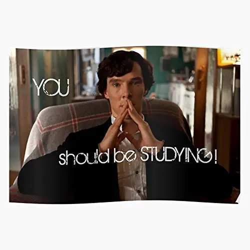 Cumberbatch Sherlock Holmes Benedict - Gift for Home Decor Wall Art Print Poster