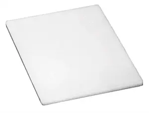 Winco 15 by 20 by 1/2-Inch Cutting Board, White