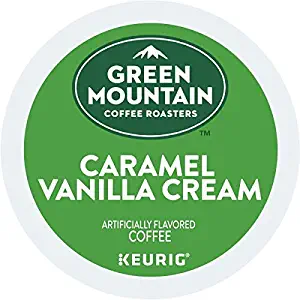 Green Mountain Coffee Caramel Vanilla Cream, K-Cup Portion Count for Keurig K-Cup Brewers, 24-Count