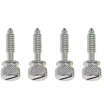 14 Peterbilt Chrome Knurled Head Dash Panel Screws