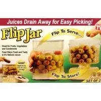 Flip Jar 2 Pc. Set - As Seen On TV