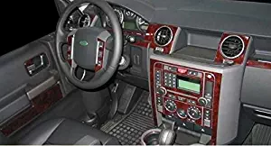 LAND ROVER DISCOVERY 3 LR 3 LR3 LR-3 INTERIOR BURL WOOD DASH TRIM KIT SET 2008 2009