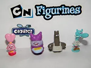 Samorthatrade Chowder Mini Figure Nickelodeon Vending Toy Set